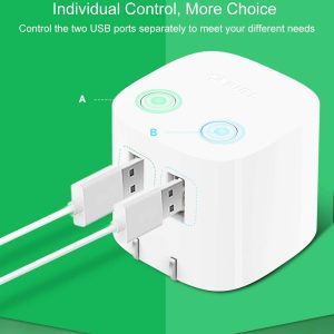 BULL Dual USB Wall Charger with Auto Power-off Tech - Image 2