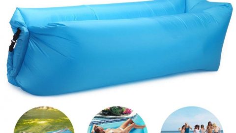 (Amazon)Lougnee Inflatable Lounger Air Sofa Beach Lounge Couch